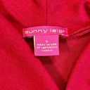 Sunny Leigh  Women’s Red Sweep Wrap Sweater Small Photo 6
