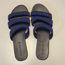 Rothy's  The Triple Bad Blue Sandals Photo 1