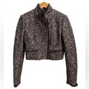 Theory 𝅺 Mullen Winterberry Burnt Rouge Multi‎ Jacket Size 4 Photo 1