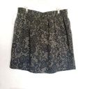 Krass&co Apparel . Womens Skirt Floral Size Large 100% Silk Mini Elastic Waistline Photo 1