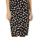 Philosophy  Pencil Skirt Black White Pink Dots 2 Retro 90s Y2K Office Career Photo 0