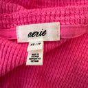 Aerie Waffle Tank Top Pink Photo 1