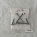 Ettika NWT  triangle earrings Photo 1