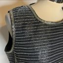 Oleg Cassini Black Tie  beaded top Photo 4