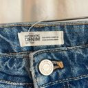 ZARA  Distressed High Rise Cut Off Frayed Denim Jean Shorts Photo 3