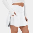 Halara  Cloudful Air Fabric Crossover Side Pocket 2-in-1 Lucid Tennis Skirt Photo 0