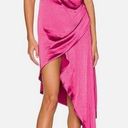 Elliatt  x Revolve Jacinda Dress In Fuchsia Pink Sz Medium Photo 0