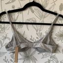 SKIMS  Cotton Jersey T-Shirt Underwire Bra Light Heather Grey Size 34B Photo 4