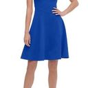 Tommy Hilfiger  Sleeveless Fit & Flare Royal Blue Dress Size 6P NWT Photo 0