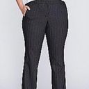 Lane Bryant Womens stretch boot striped pants size 18 Photo 0