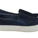 Sperry  Top Sider Navy Blue Fabric Slip-on Sneakers Women's Size 6 Boat Shoes Photo 0