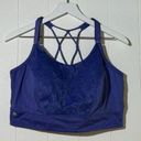 Lane Bryant LIVI Active  Wireless Low Impact Lace Sports Bra Purple Plus Size 22 Photo 0