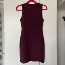 Wilfred Free  Women's Maroon Sleeveless Body Con MininDress Size Small Photo 32