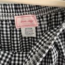 Nordstrom Gingham black and white off the shoulder romper size M Photo 1