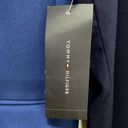 Tommy Hilfiger  Color Block Blazer Jacket Navy Royal Blue Ladies Sz 8 New Preppy Photo 3