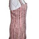 Alexis  Womens Brandy Mini Dress in Rose Stripe Wide Ruffle Shoulder XL New NWT Photo 4