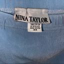 Nina Vintage  Taylor midi blue skirt Photo 2