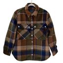 BLANK NYC  Plaid Flannel Shirt/
Jacket(Size Medium) Photo 4