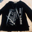 Vintage Y2K Black Graphic New York Top Size M Photo 1