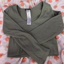 ZARA Green Long sleeve Photo 0