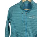 Peter Millar  Women’s Quilted Babes Golf Zip Up in Teal Size S Photo 3