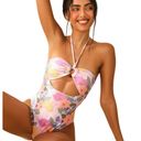 One Piece Dippin Daisys Wave Rider  Floral Print Swimsuit Photo 0