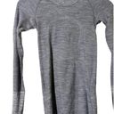 Lululemon   Swiftly Tech Long Sleeve Crew Grey 2 Photo 3