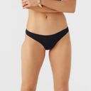 O'Neill NEW O’Neill Saltwater Solids Rockley Classic Black Bikini Bottoms size medium Photo 0