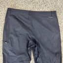 Eddie Bauer Womens Capri Pants Rainier Size 16 Black Cargo Pocket Sun Protection Photo 5