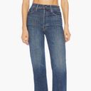 MOTHER The Rambler Ankle Fray Size 28 NWT On Duty Medium Wash Photo 0