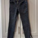 Ramy Brook  Womens Leopard Printed Ankle Zip Kate Skinny Jeans 24 XS Designer Photo 0