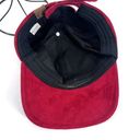 C&C California C&C Faux Suede Baseball Cap red five panel Photo 5