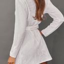 Pretty Little Thing White sequin blazer dress Photo 2