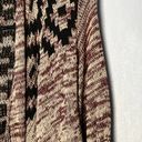 love on a hanger  Sweater Aztec Fringe Cardigan L Photo 2