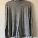 Loft Vintage Soft Grey Turtleneck Long Sleeve Photo 2