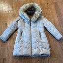 Calvin Klein  puffer jacket faux fur hood size medium Photo 1