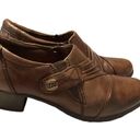 Earth Origins  Brown Leather Womens Size 7.5 Comfort mocasines Photo 2