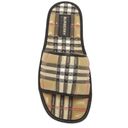Burberry  Alixa Flat Sandals in Archive Beige Check 38.5 With Box Womens Slides Photo 2