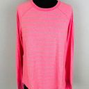 Tek Gear  Dry Tek Pink Gray Stripes Women's Pink Long Sleeve Thumb Hole Top Photo 0