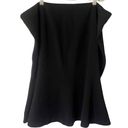 Lane Bryant  Black Flare/A-Line Black Mini Skirt Sz 24 Photo 2