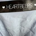 Naked Zebra  Heartbeeps periwinkle blue ruffle cross back cami tank size large Photo 4