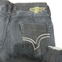 Von Dutch  Vintage SUPER RARE Reversible Denim Patchwork Skinny Jeans Size 27 (US Photo 11