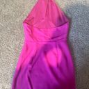 TCEC Halter neck Fuchsia Dress Photo 2