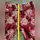 Soft Surroundings NWT  Ponte Straight Leg rayon blend floral Pant Sz S Photo 9