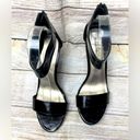 Michael Antonio  Women's Ankle Strap Black Patent Leather Wedge Sandal Size 10 Photo 3