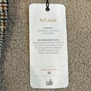 CAbi New with tags  shine pastime skirt in plaid yellow and brown in size medium Photo 5