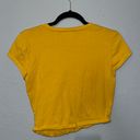 Open Edit Yellow Tee Photo 1