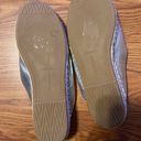 DV by Dolce Vit Tyle Metallic Silver Leather Summer Espadrille Mule Slide Flats 6.5 Photo 4