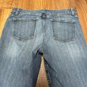 Talbots  Womens Light Blue Worn In Curvy Slim Ankle Jeans Mid Rise Size 12P/31 Photo 3