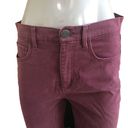 The Loft  High Rise Purple Soft Skinny Cotton Rayon Pants Women’s Size 28/6 Photo 3